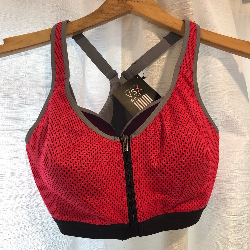 VSX Sport front zip sports bra